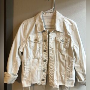 BlankNYC Denim Jacket Size Medium White
